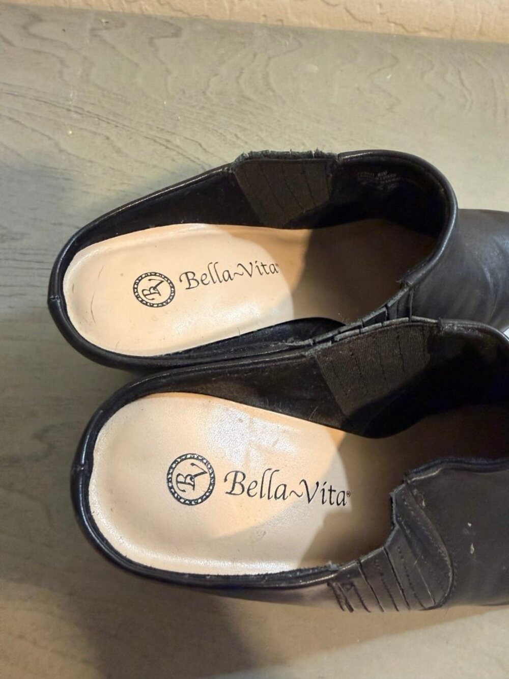 Bella Vita slip on mule boots - Picture 3 of 6